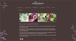 Desktop Screenshot of passionateflowers.com.au